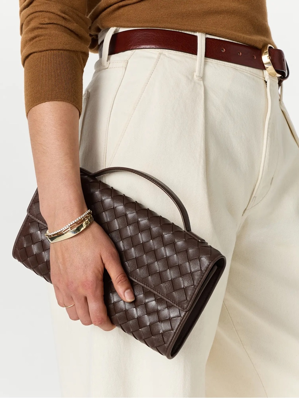 New Quince Eloise Handwoven Clutch - Picture 4 of 13